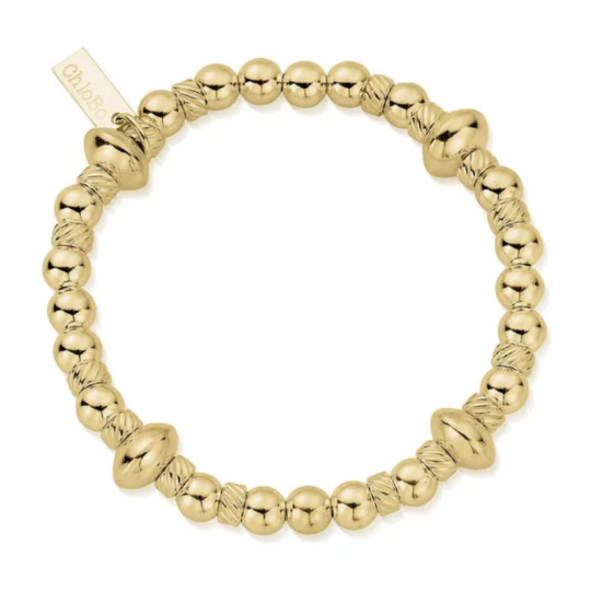 Chlobo Twisted Disc Bracelet