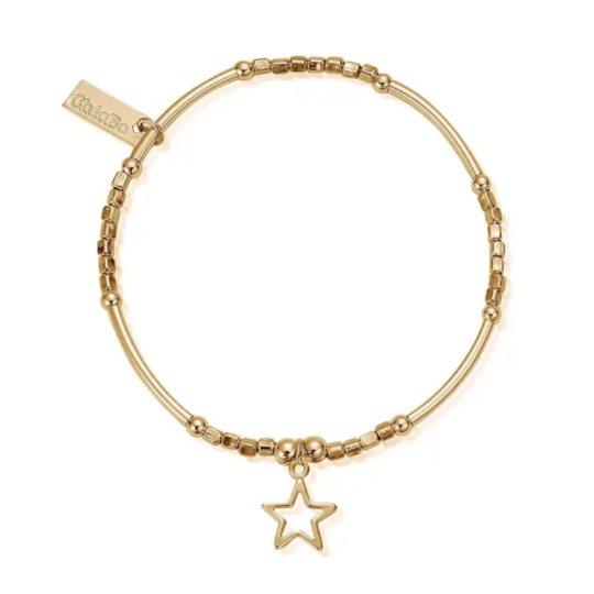 Chlobo Mini Noodle Cube Open Star Bracelet