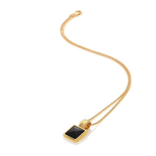 Hot Diamonds X Jac Jossa Black Onyx Pendant