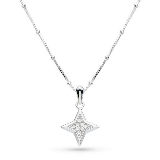 Kit Heath Céleste Astoria Starburst Pavé Mini Necklace