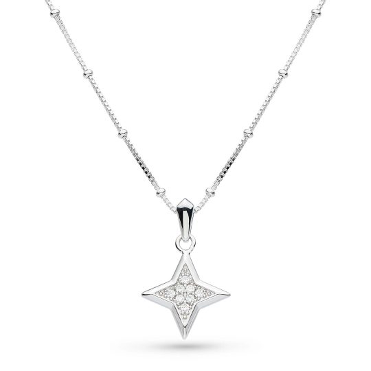 Kit Heath Céleste Astoria Starburst Pavé Mini Necklace