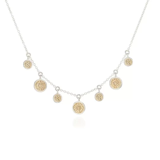 Anna Beck Mini Disc Charm Necklace