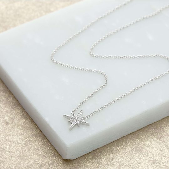 Scream Pretty Starburst Necklace With Slider Clasp