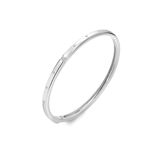 Hot Diamonds Much Loved Bangle - Slim